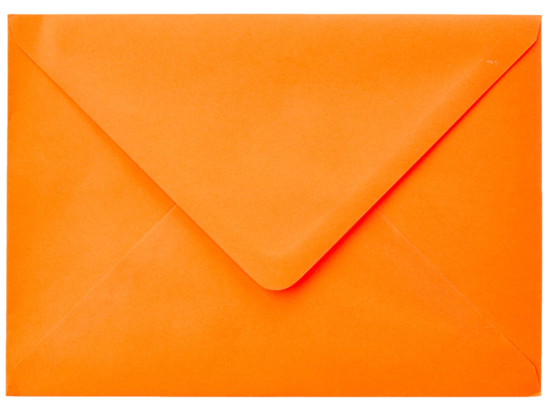 Pollen by Clairefontaine Enveloppes C5, clémentine