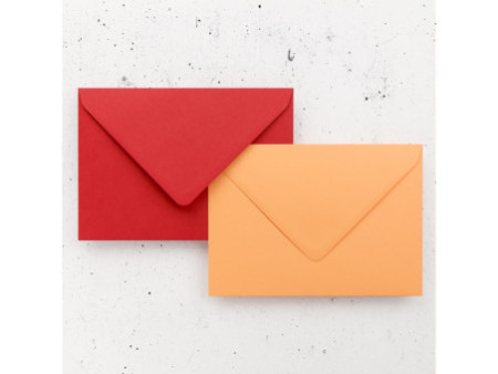 Pollen by Clairefontaine Enveloppes C5, clémentine