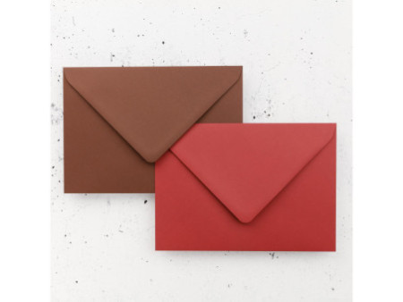 Pollen by Clairefontaine Enveloppes C5, bordeaux