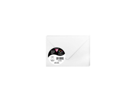 Pollen by Clairefontaine Enveloppes 75 x 100 mm, blanc