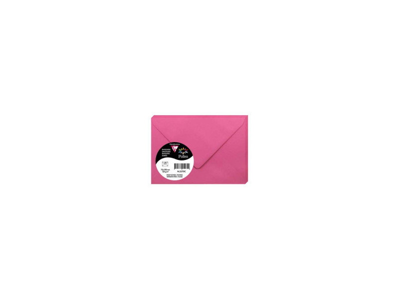 Pollen by Clairefontaine Enveloppes 75 x 100 mm, fuchsia