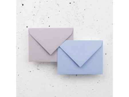 Pollen by Clairefontaine Enveloppes 75 x 100 mm, gris koala