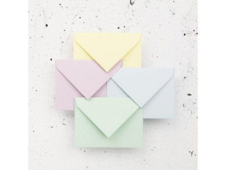 Pollen by Clairefontaine Enveloppes 75 x 100 mm, lilas