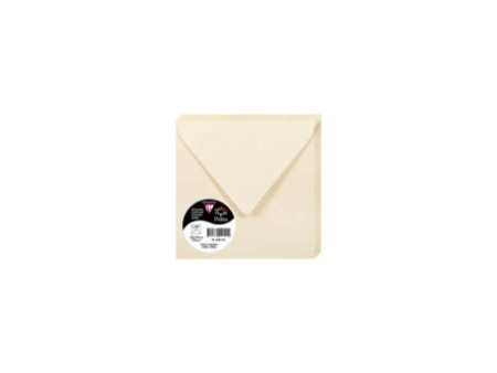Pollen by Clairefontaine Enveloppes 120 x 120 mm, ivoire