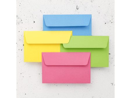 Pollen by Clairefontaine Enveloppes 90 x 140 mm, turquoise