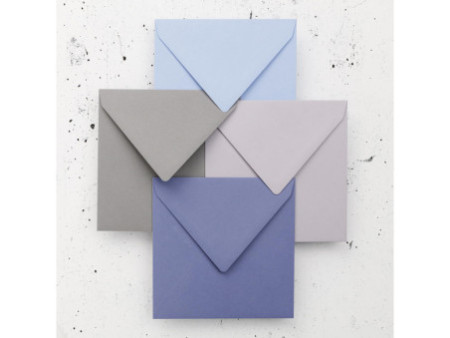 Pollen by Clairefontaine Enveloppes 140 mm, gris koala