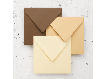 Pollen by Clairefontaine Enveloppes 140 mm, chamois
