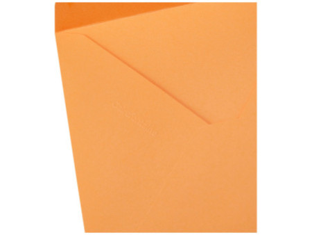 Pollen by Clairefontaine Enveloppes 140 mm, clémentine