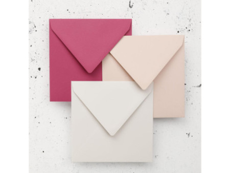 Pollen by Clairefontaine Enveloppes 140 mm, gris perle