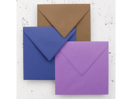 Pollen by Clairefontaine Enveloppes 165 mm, bleu royal