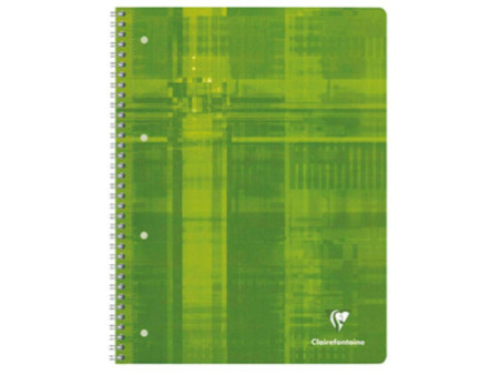 Clairefontaine Cahier spiralé, A4, quadrillé avec marge