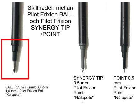 PILOT Recharge pour roller FRIXION BALL BLS-FR5, violet