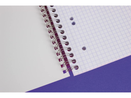 Clairefontaine Cahier spiralé, A5, quadrillé 5x5, 160 pages