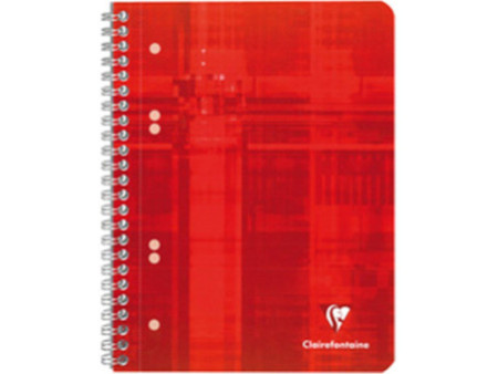 Clairefontaine Cahier spiralé, A5, ligné 8 mm, 160 pages