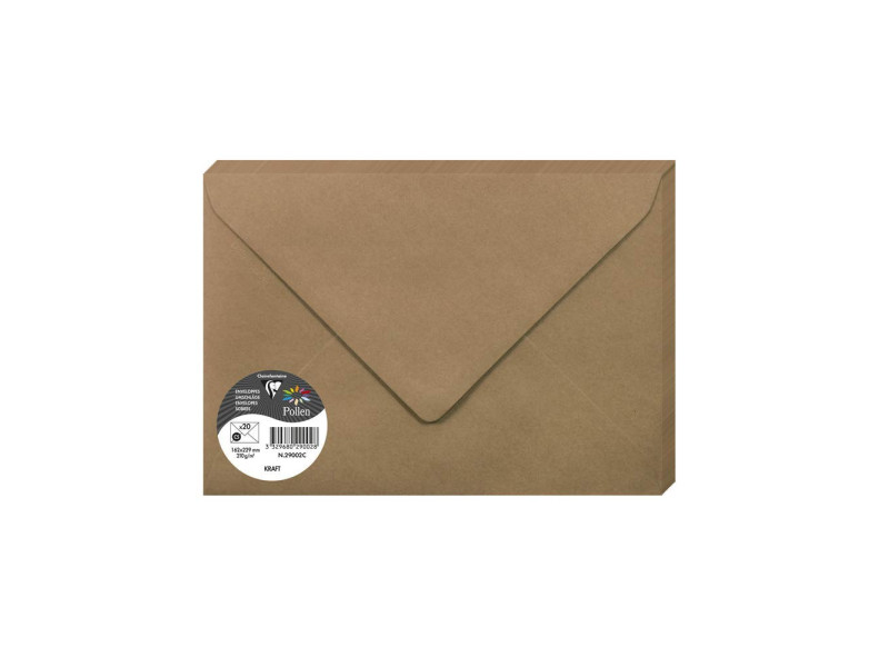 Pollen by Clairefontaine Enveloppe kraft, 162 x 229 mm