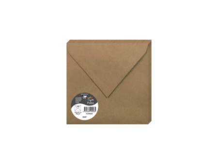 Pollen by Clairefontaine Enveloppe kraft, 165 x 165 mm