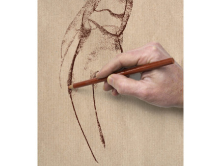 Clairefontaine Bloc papier dessin 'KRAFT', A4, 120 g/m2