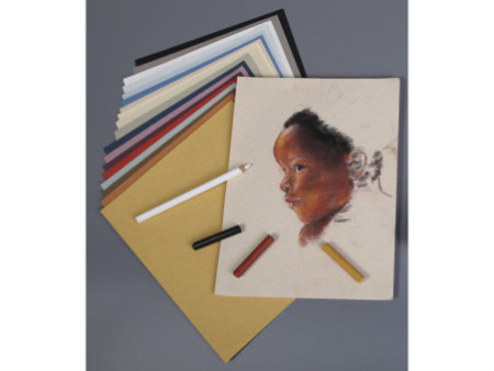 Clairefontaine Bloc papier dessin 'INGRES', 130 g/m2