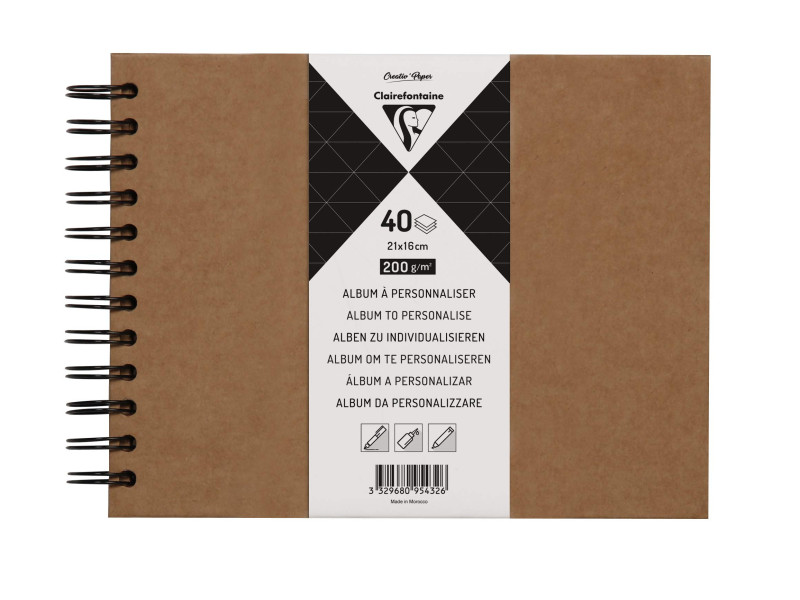 Pollen by Clairefontaine Carnet kraft 210 x 160 mm