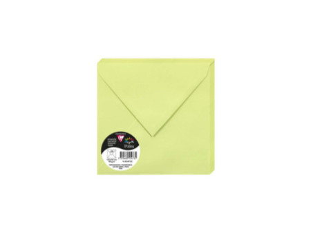 Pollen by Clairefontaine Enveloppes 165 mm, vert bourgeon