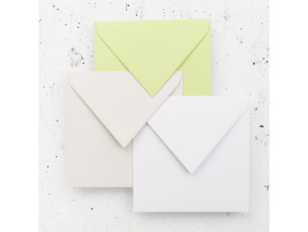 Pollen by Clairefontaine Enveloppes 165 mm, vert bourgeon
