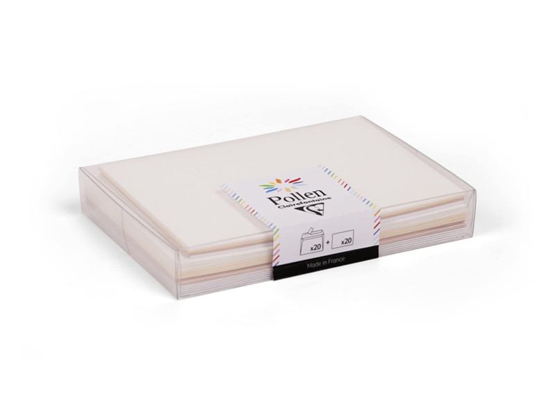 Pollen by Clairefontaine Coffret de correspondance, mariage