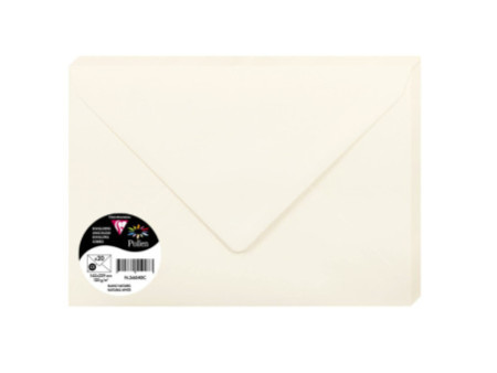 Pollen by Clairefontaine Enveloppes C5, blanc naturel