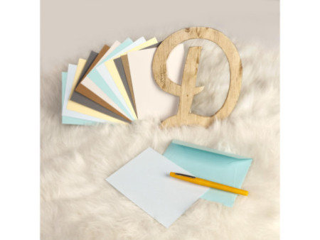 Pollen by Clairefontaine Carte 160 x 160 mm, blanc naturel