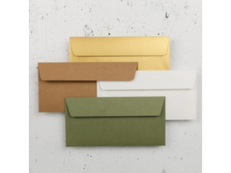 Pollen by Clairefontaine Enveloppes DL, vert sauge