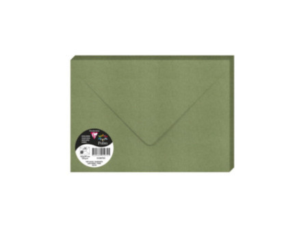 Pollen by Clairefontaine Enveloppes C5, vert sauge