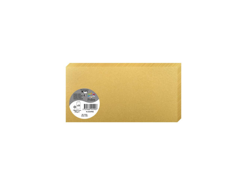 Pollen by Clairefontaine Carte double DL, or