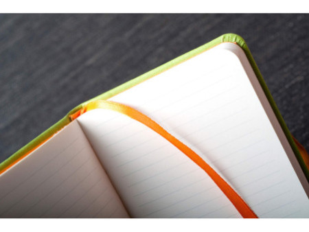 RHODIA Carnet souple RHODIARAMA, A6, ligné, noir