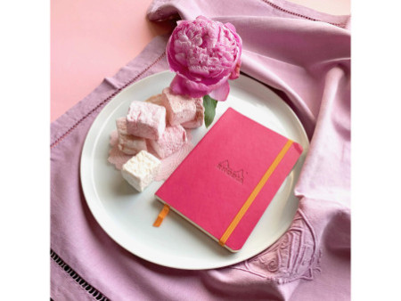 RHODIA Carnet souple RHODIARAMA, A6, ligné, framboise
