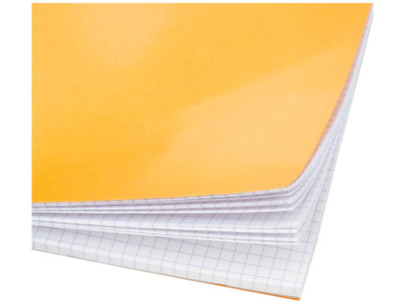 RHODIA Bloc agrafé No. 38, format A3+, quadrillé 5x5, orange
