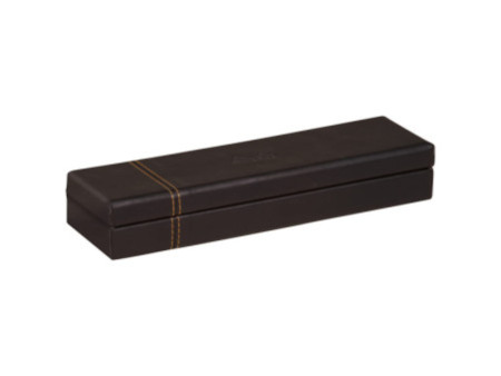 RHODIA Plumier, en similicuir, noir