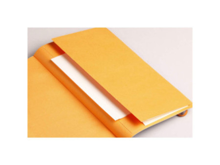 RHODIA Carnet de notes RHODIARAMA, A4+, ligné, orange