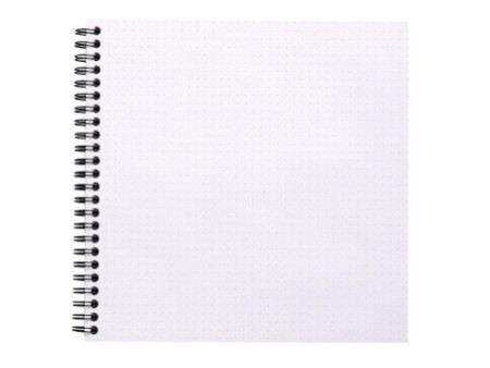 RHODIA Bloc spiralé Reverse Book, 210 x 210 mm, noir
