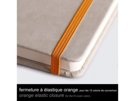 RHODIA Carnet rigide RHODIARAMA, A5, ligné, noir