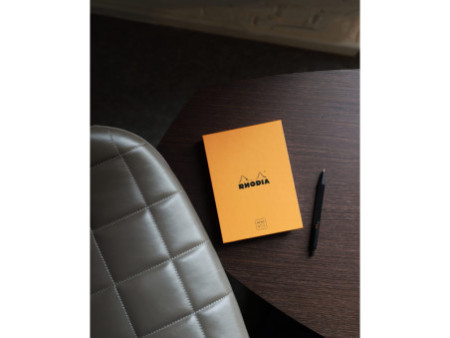 RHODIA Bloc mémo No. 13, 115 x 160 mm, ligné, orange