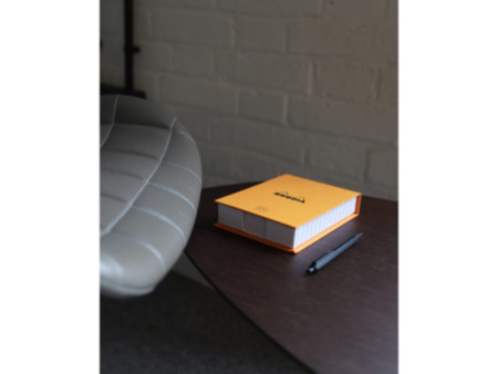 RHODIA Bloc mémo No. 13, 115 x 160 mm, ligné, orange