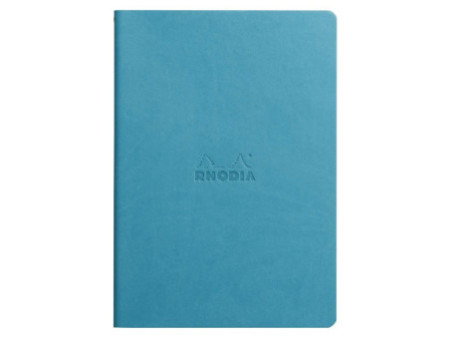 RHODIA Carnet piqûre textile RHODIARAMA, A5, ligné