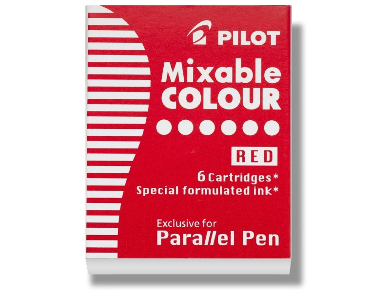 PILOT Cartouches d'encre pour stylo Parallel Pen, rouge