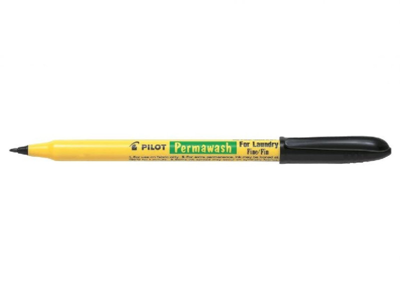 PILOT Marqueur textile Permawash, noir