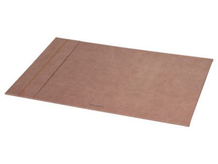 RHODIA Sous-main, en similicuir, bois de rose