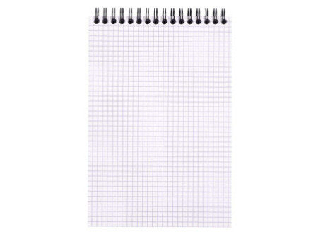 RHODIA Bloc spiralé No. 16, format A5, quadrillé 5x5, noir