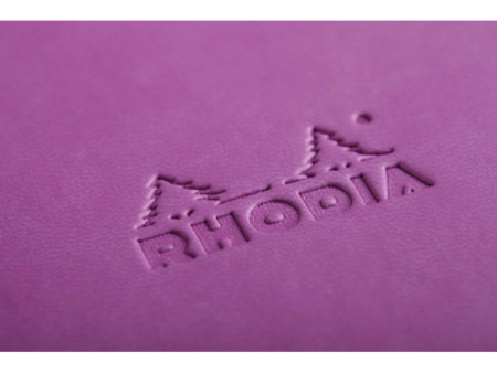 RHODIA Carnet rigide RHODIARAMA, A5, ligné, lilas