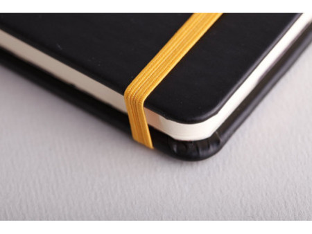 RHODIA Carnet rigide RHODIARAMA, 90 x 140 mm, ligné, noir