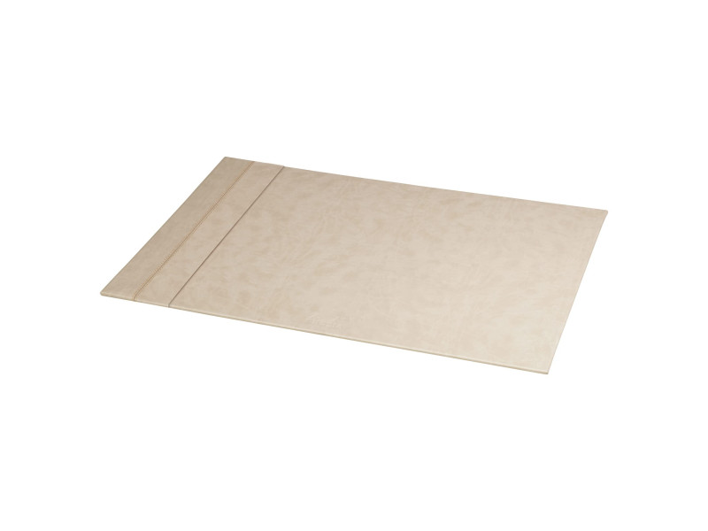 RHODIA Sous-main, en similicuir, 600 x 400 mm, beige