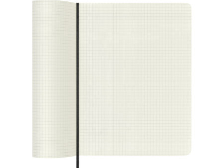 MOLESKINE Carnet souple, XL, quadrillé, noir