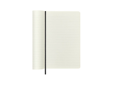 MOLESKINE Carnet souple, L/A5, ligné, noir